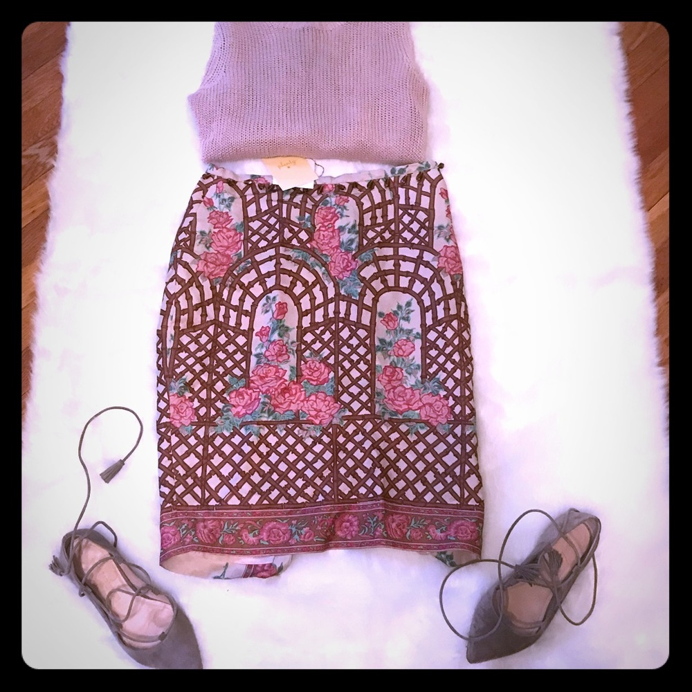 🌸Plenty by Tracy Reese Pencil Skirt NWT Sz 6🌸